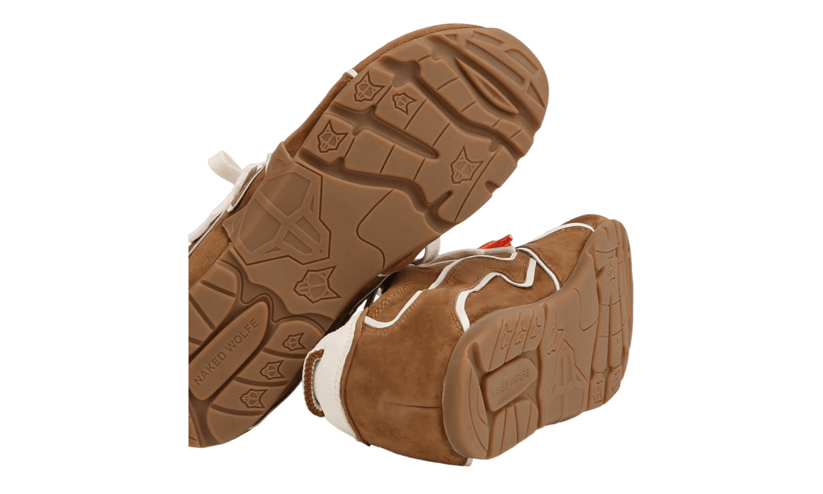Naked Wolfe Adored Tan/White Suede