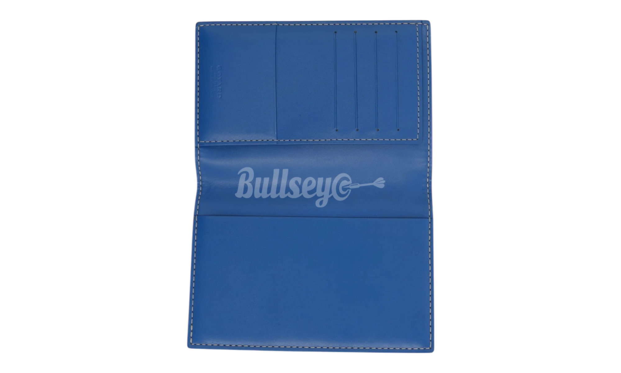 Goyard Blue Grenelle Passport Holder