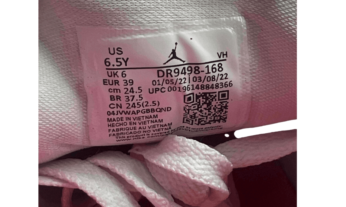 Jordan 1 Low Pinksicle Orange (GS) (PreOwned) (No Box)