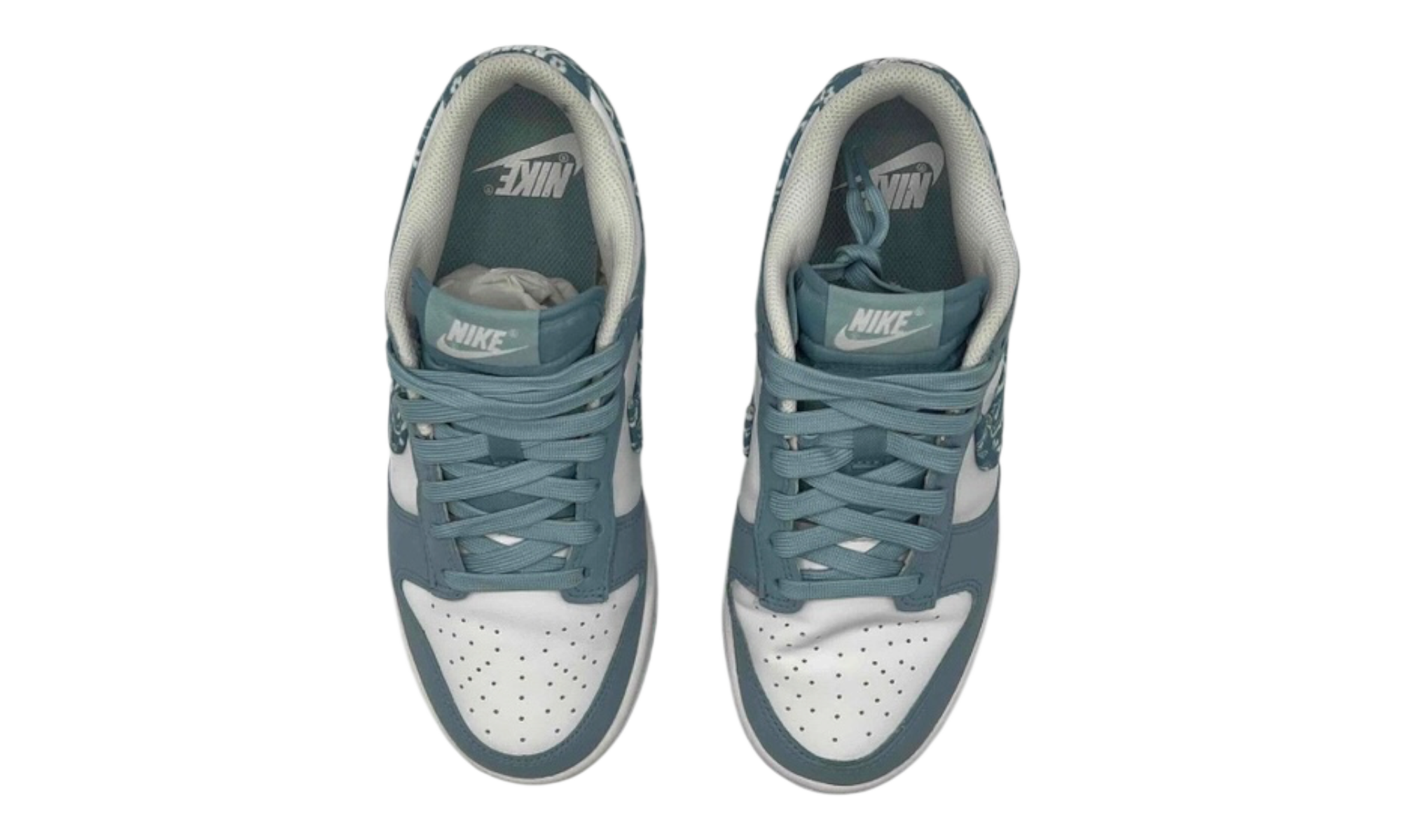 Nike Dunk Low Essential Paisley Pack Worn Blue (Women's) (PreOwned)