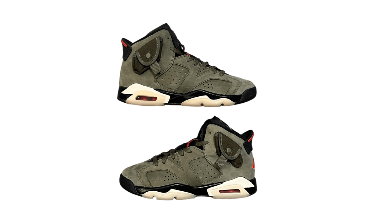Jordan 6 Retro Travis Scott Olive (GS) (PreOwned)