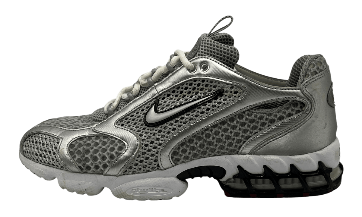 Nike Air Zoom Spiridon Cage 2 Metallic Silver (PreOwned) (No Box)