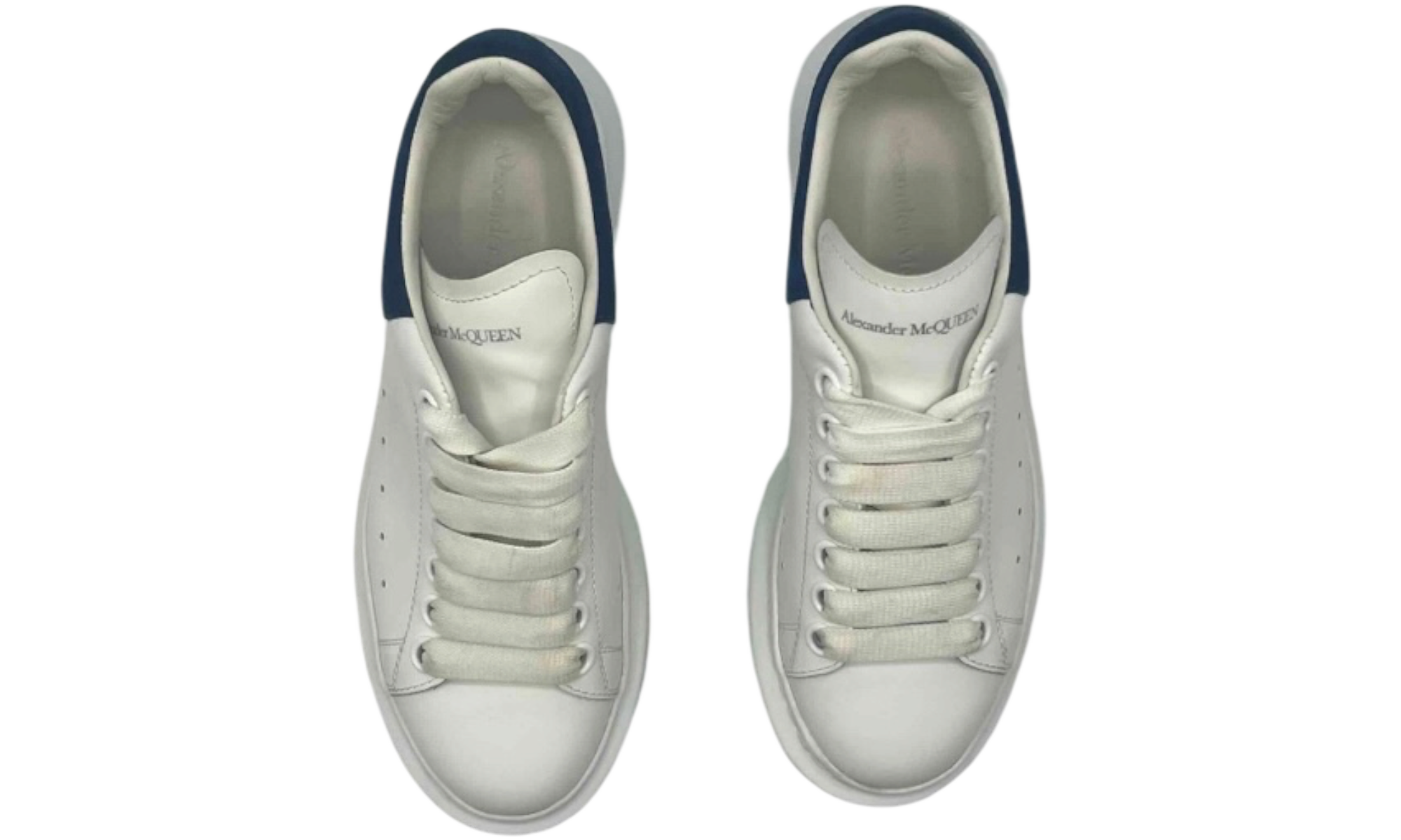 Alexander McQueen Oversized Sneaker White Paris Blue (Kids)