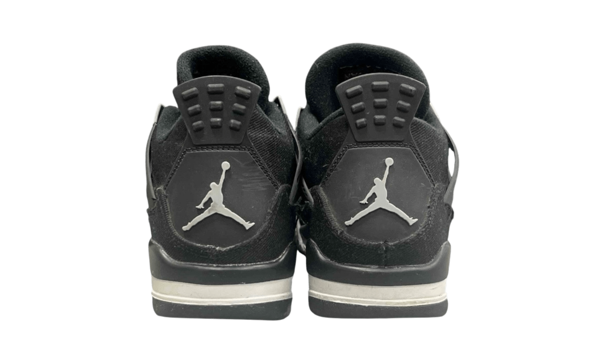 Jordan 4 Retro Black Canvas (GS) (PreOwned)