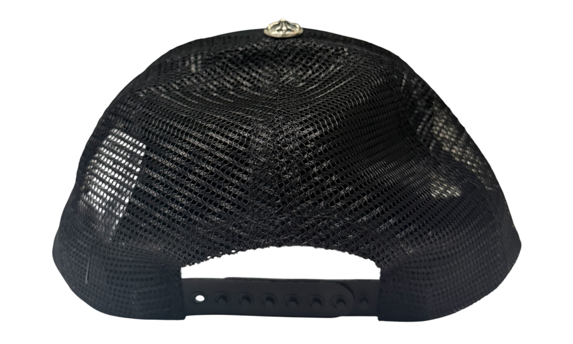 Chrome Hearts CH Hollywood Trucker Hat Black/Black
