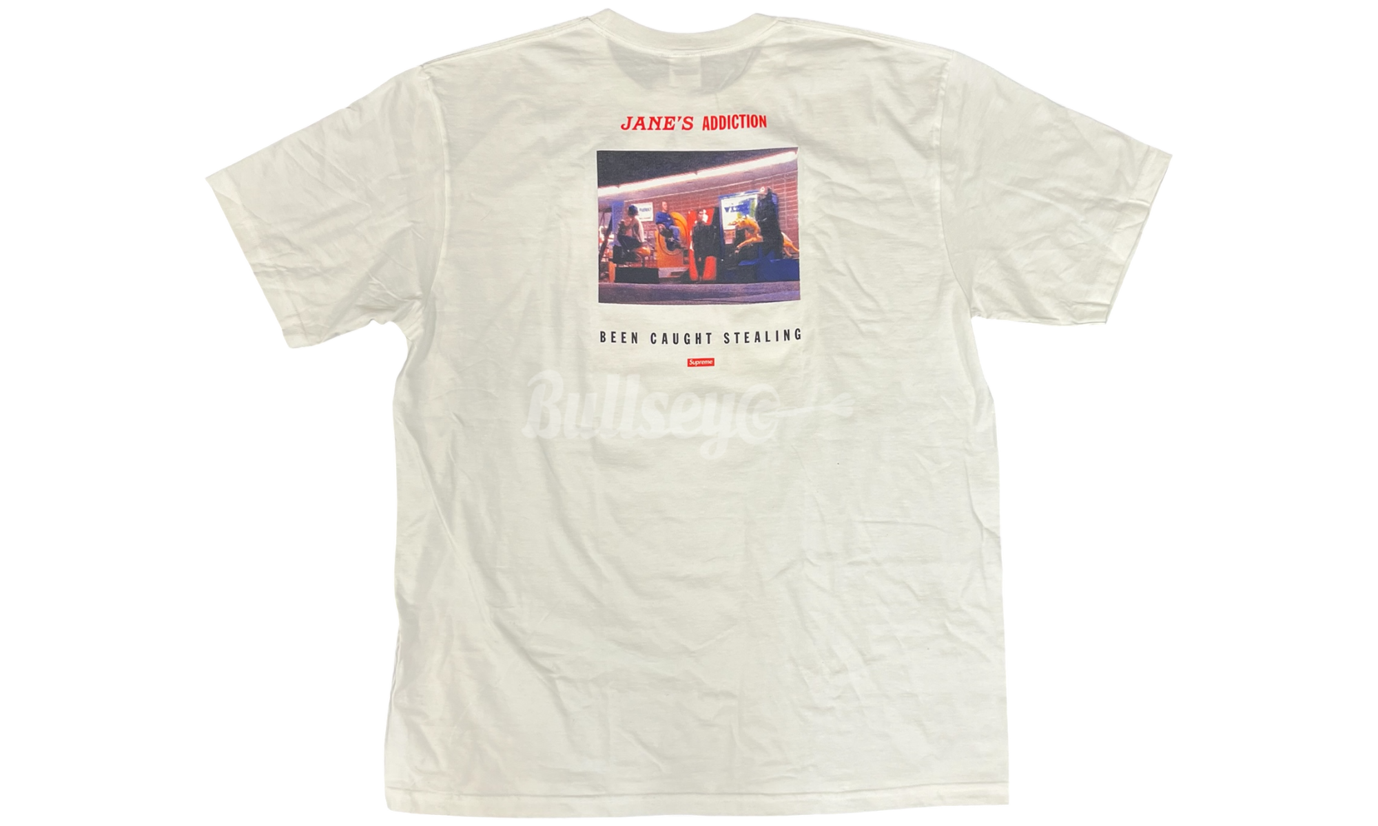 Supreme Jane’s Addiction Stealing Tee White (PreOwned)