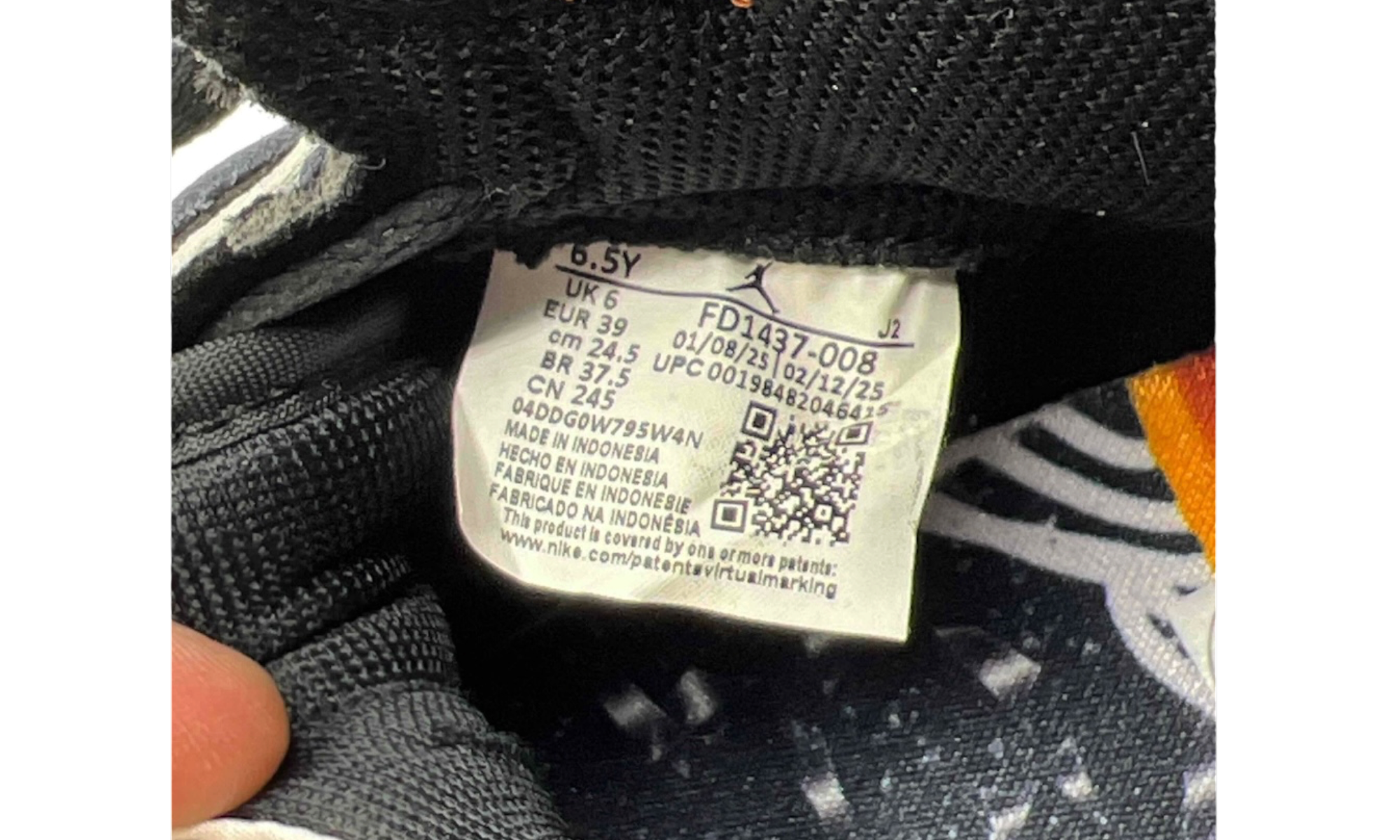 Jordan 1 Retro High OG Shattered Backboard (2025) (GS) (PreOwned)