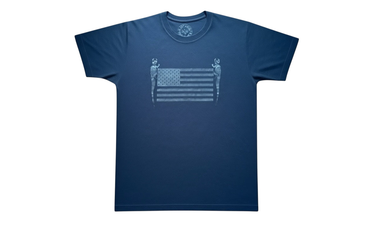 Chrome Hearts Foti American Flag Black T-Shirt (PreOwned)