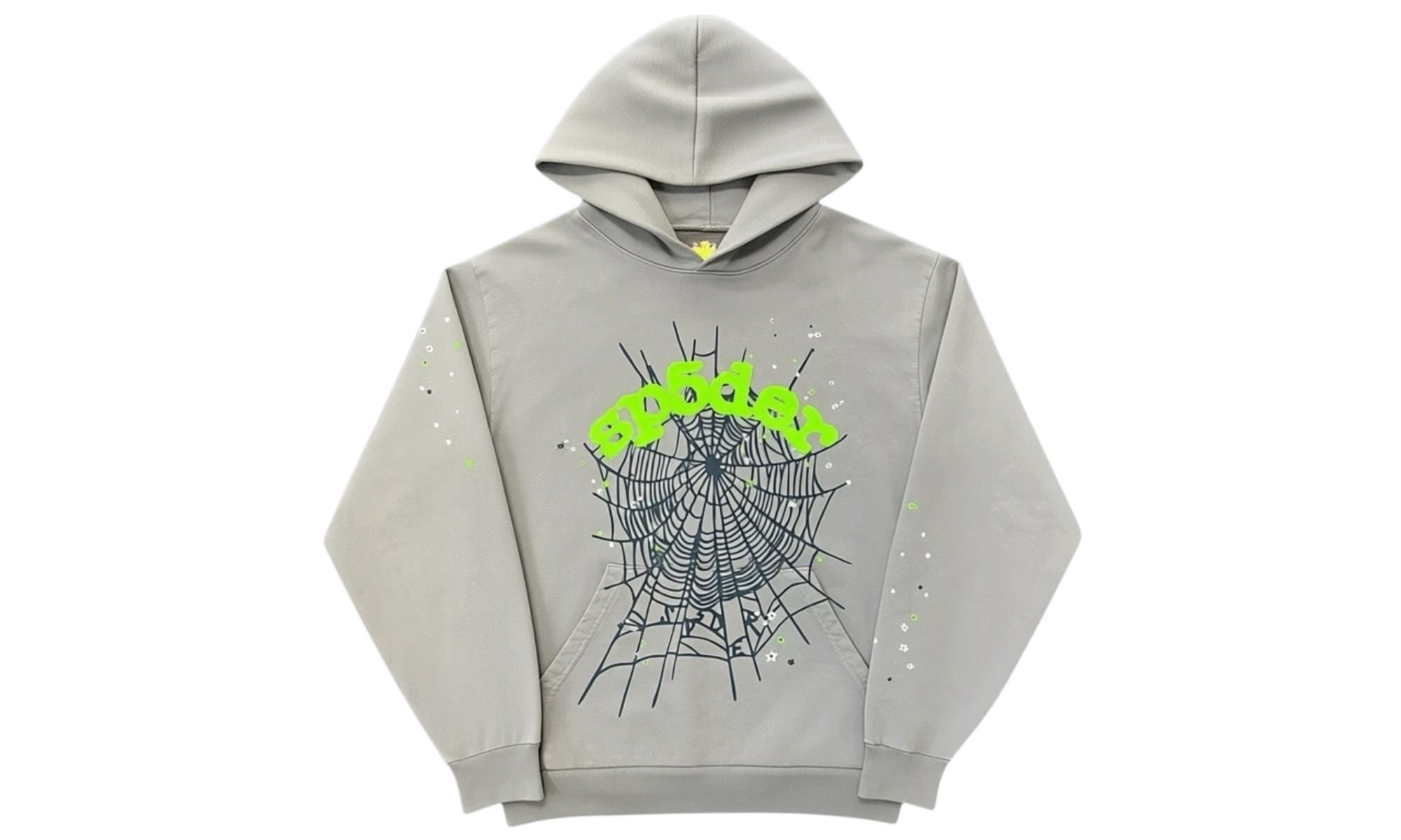 Sp5der Wait Web Slate Grey Hoodie (PreOwned)