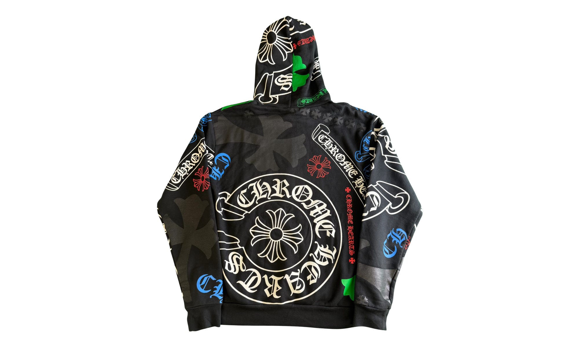 Chrome Hearts Stencil Hoodie Black