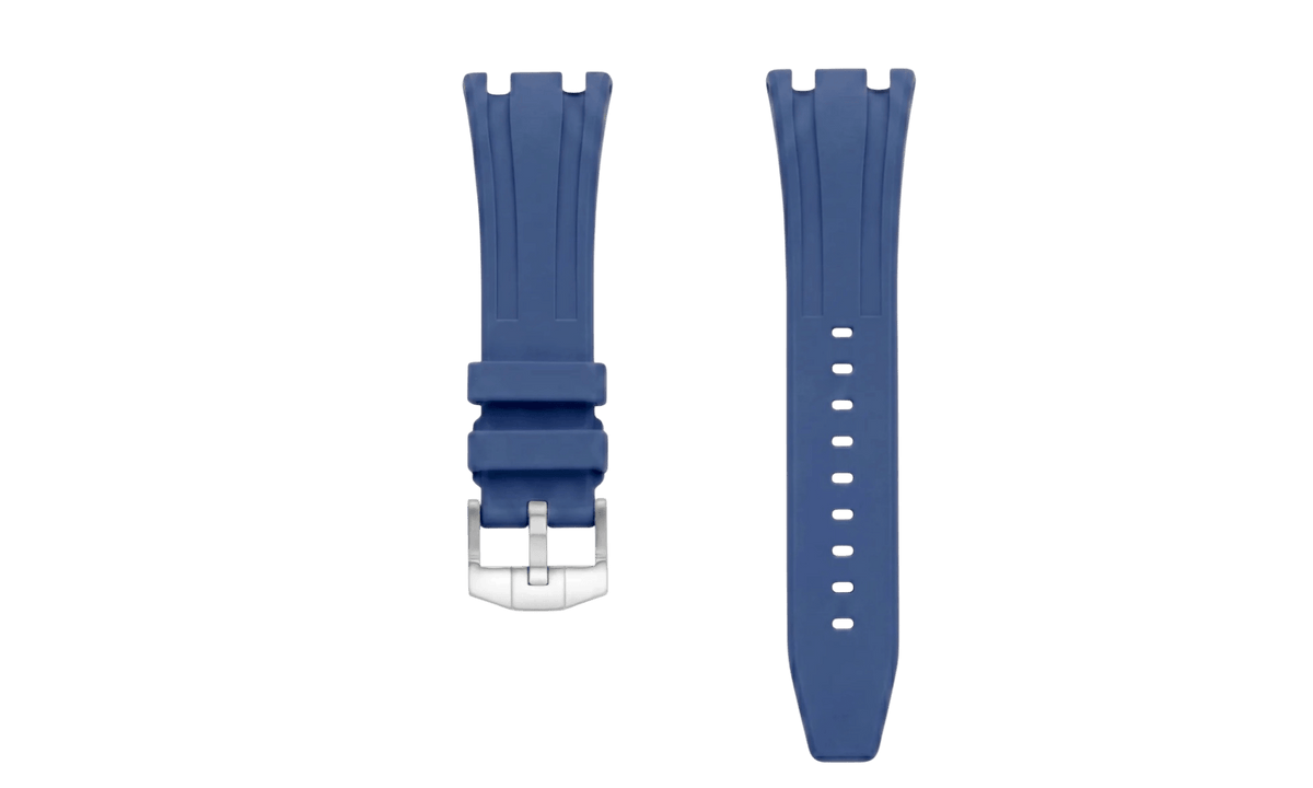 Swatch x Audemars Piguet AP Bioceramic Royal Pop Savonnette Lan Ba Dark Blue Rubber Strap & Lan Ba Dark Blue Case