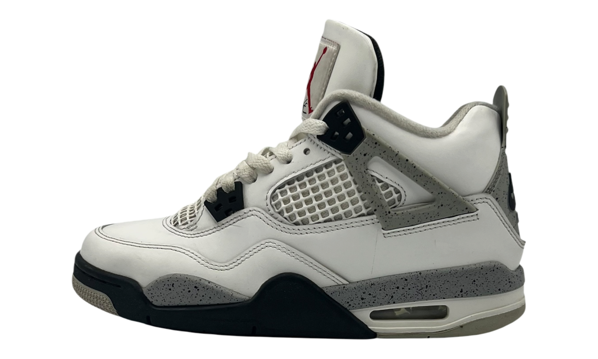 Air Jordan 4 Retro OG "White Cement" GS (2025) (PreOwned) (No Box)