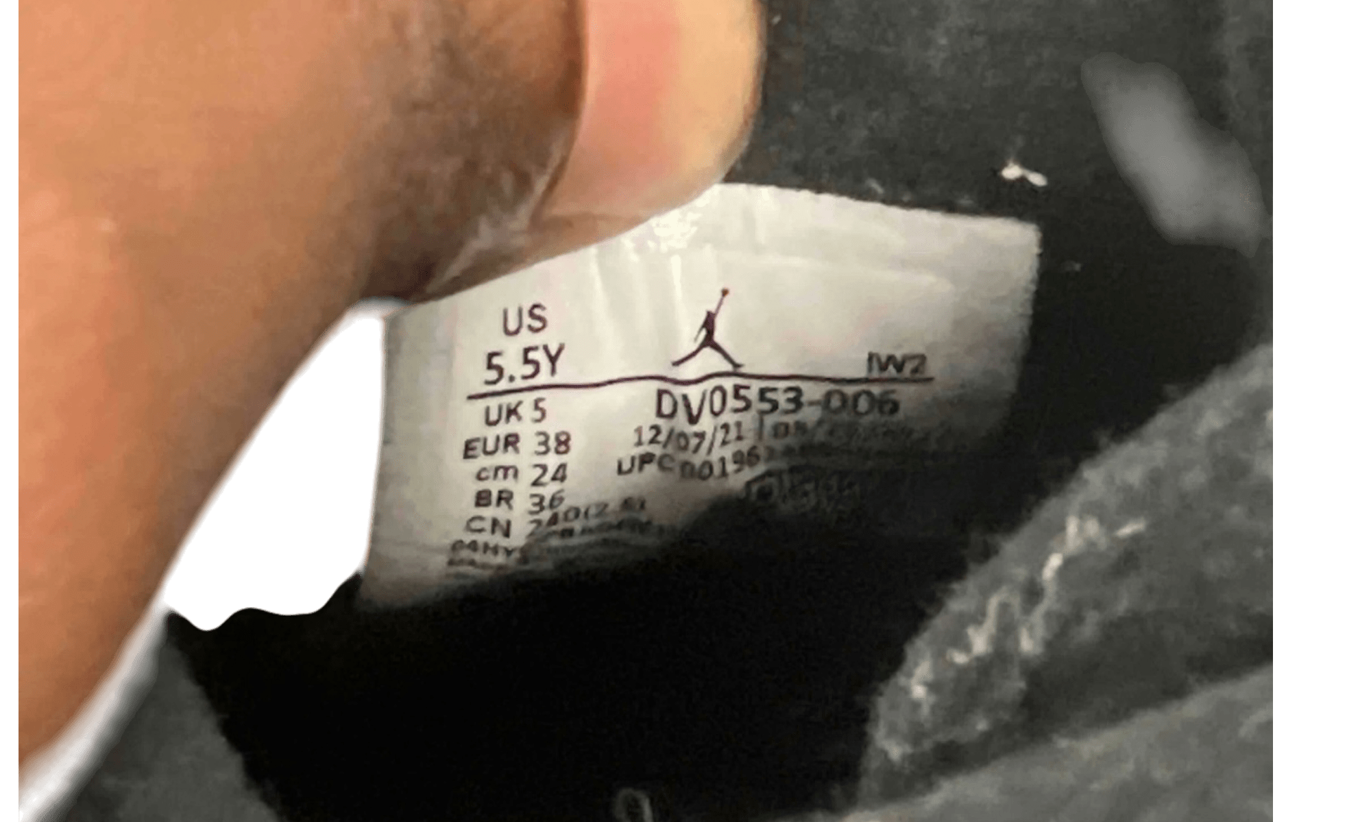 Air Jordan 4 Retro SE "Black Canvas" GS (PreOwned) (No Black Laces)