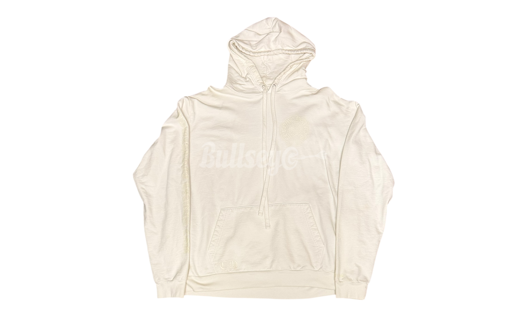 Chrome Hearts White Horseshoe Glow Hoodie (PreOwned)