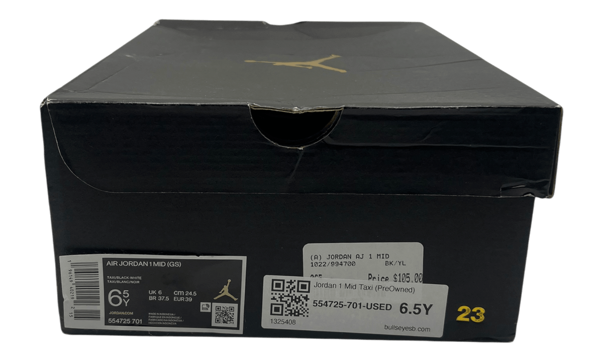 Jordan 1 Mid Taxi (PreOwned)
