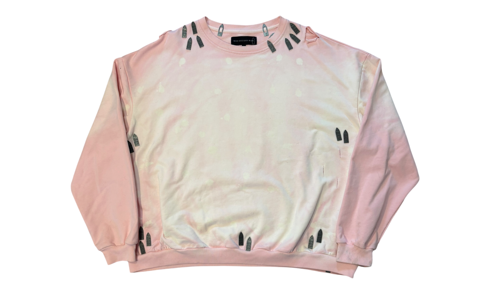 Who Decides War Hardware Pink Crewneck (PreOwned)