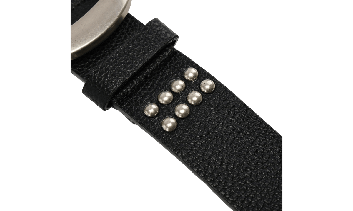 Homme + Femme Iron Crest Classic Black Belt