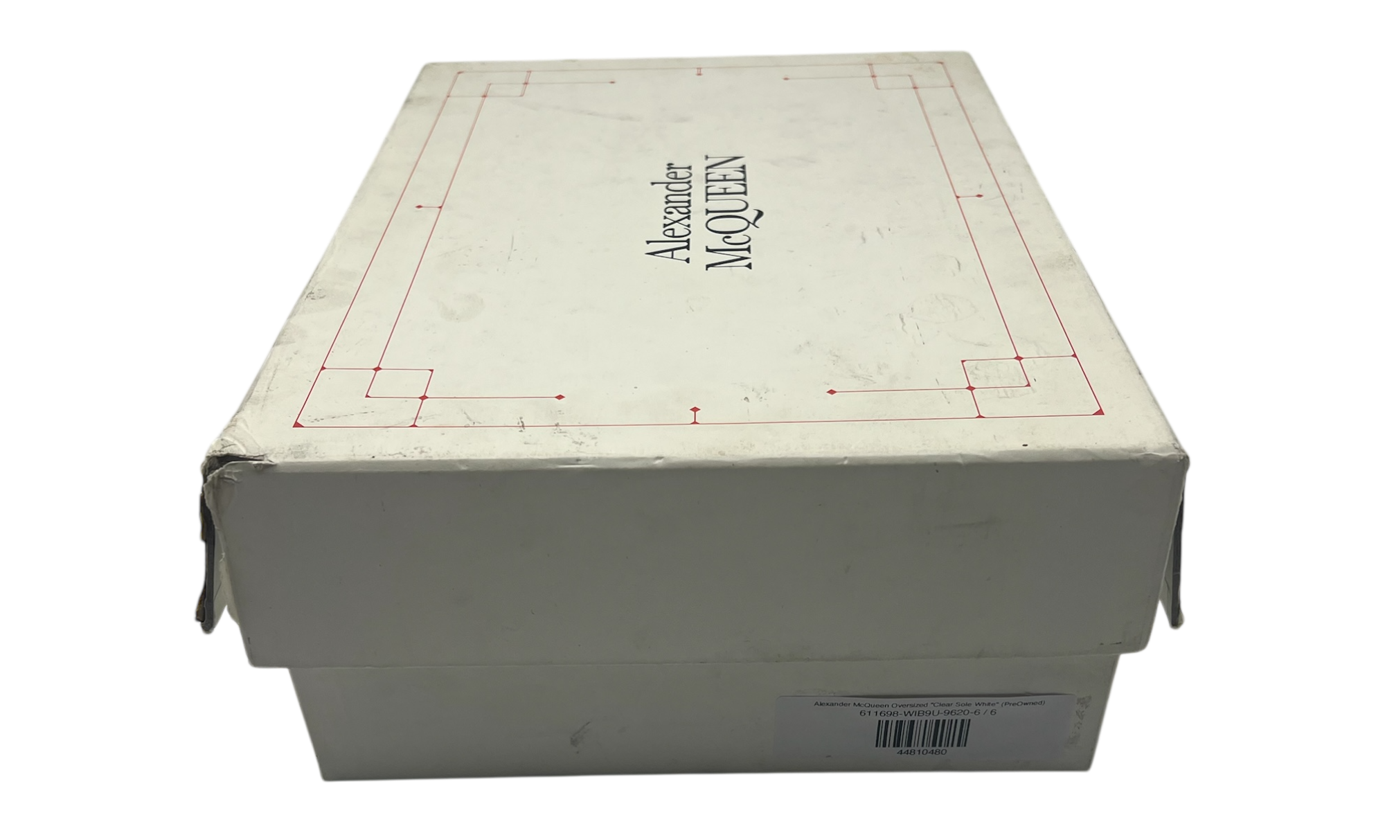 Alexander McQueen Oversized "Clear Sole White" (PreOwned)