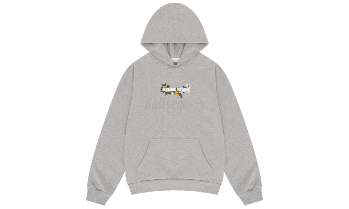 Denim Tears Embroidered Logo Grey Hoodie