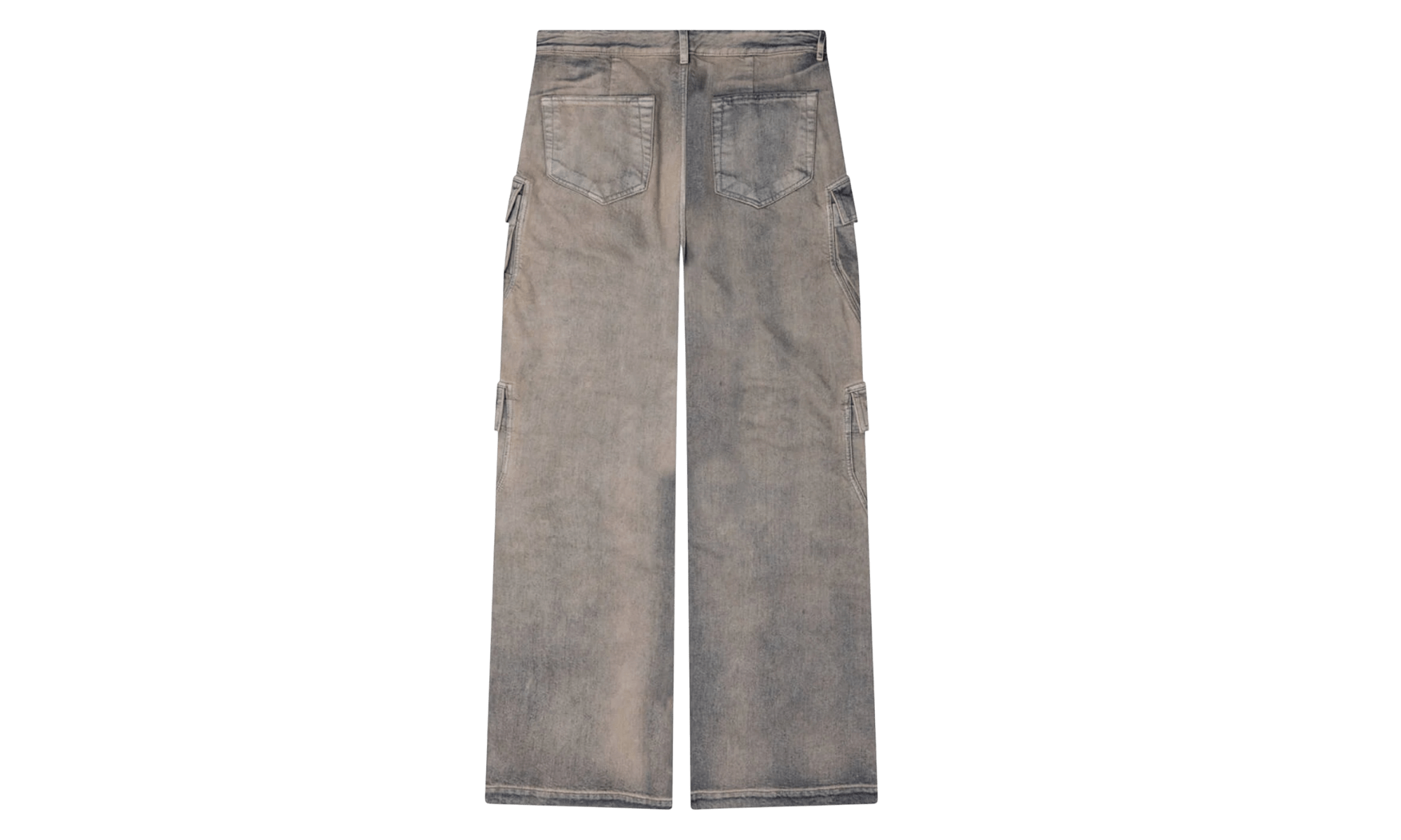 Rick Owens Drkshdw Mineral Pearl Denim Double Cargo Jeans