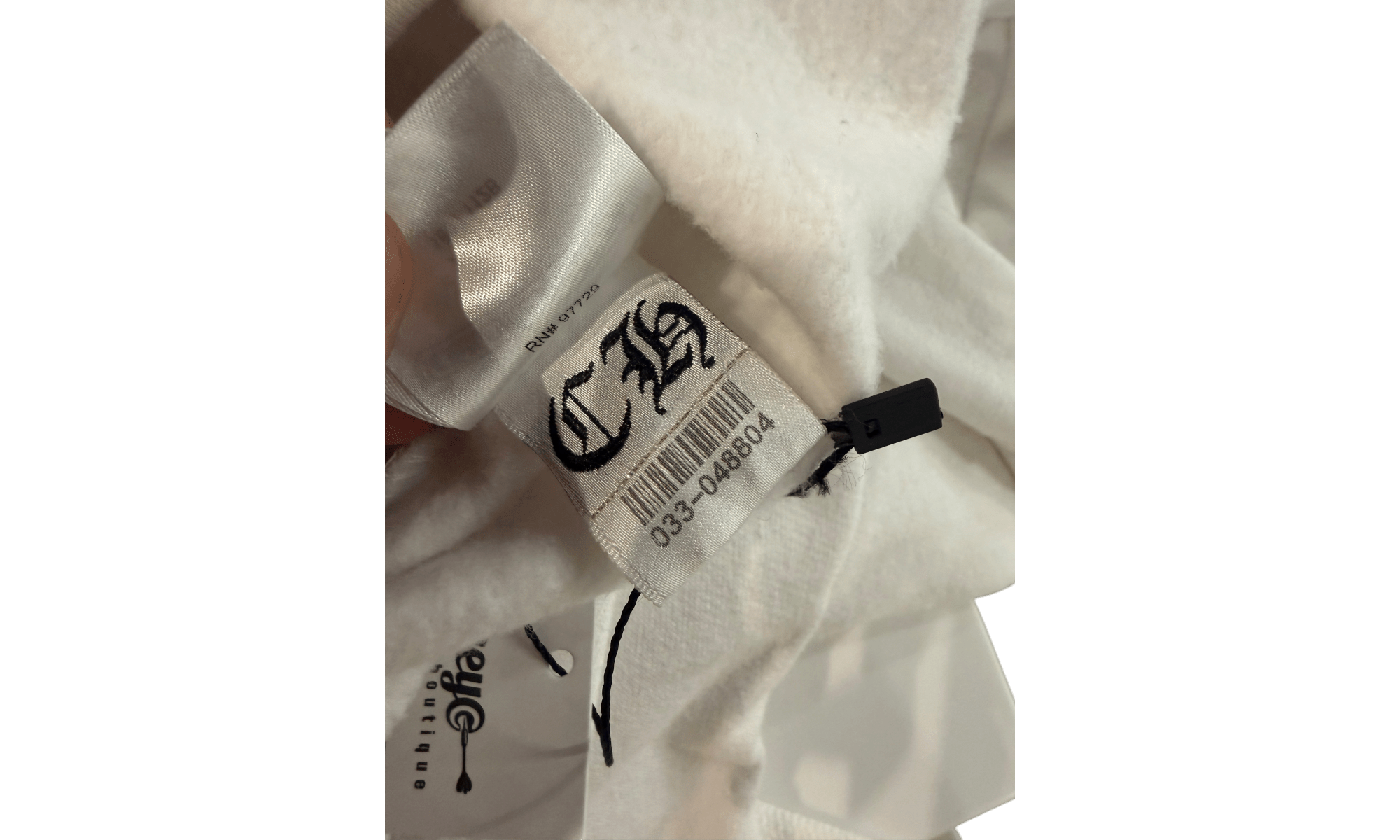 Chrome Hearts Yellow Plus Cross White Hoodie