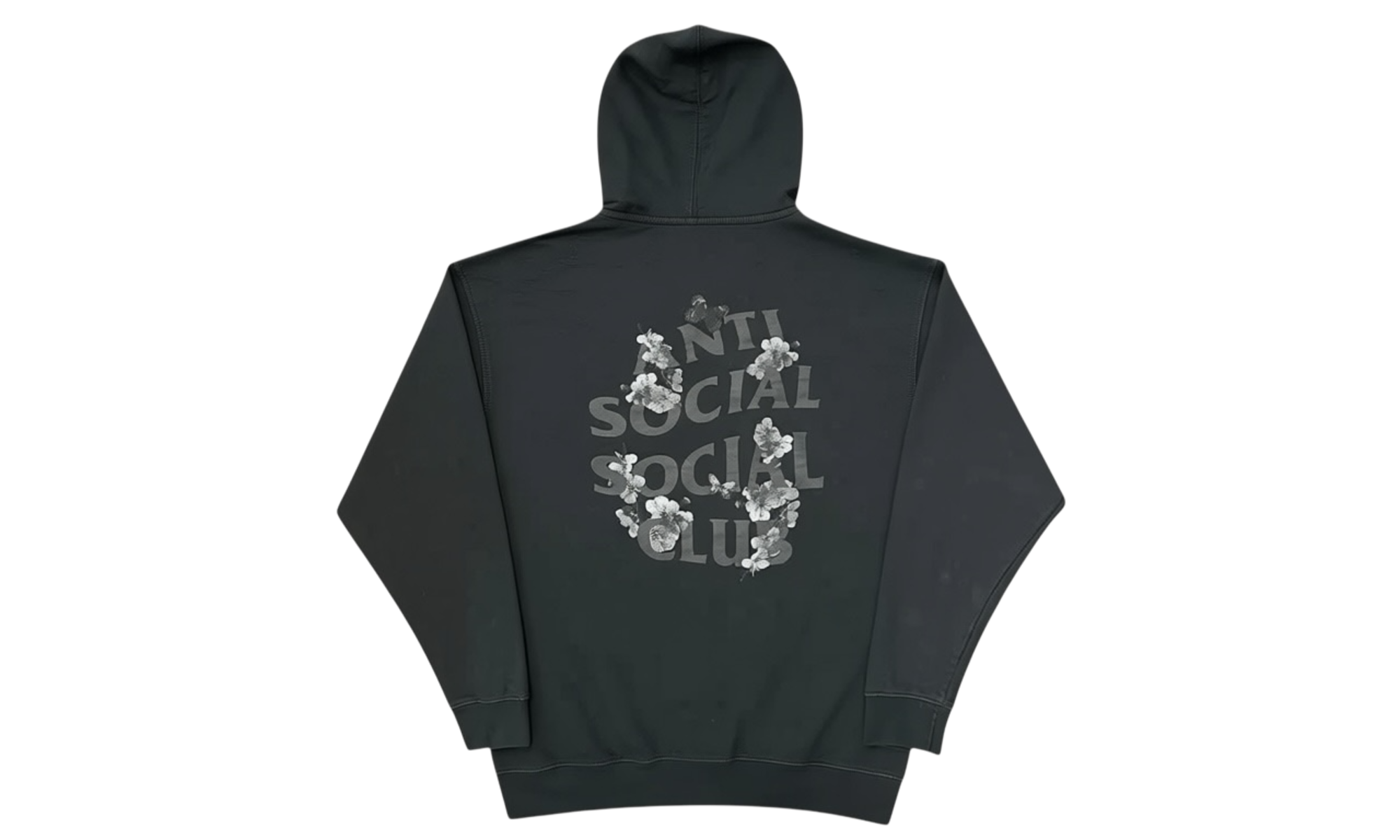 Anti Social Social Club Dramatic Kkoch Black Hoodie (PreOwned)