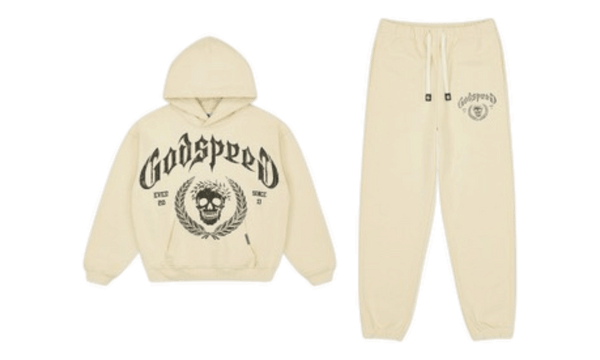 Godspeed Victor Crest Cream Sweatsuit
