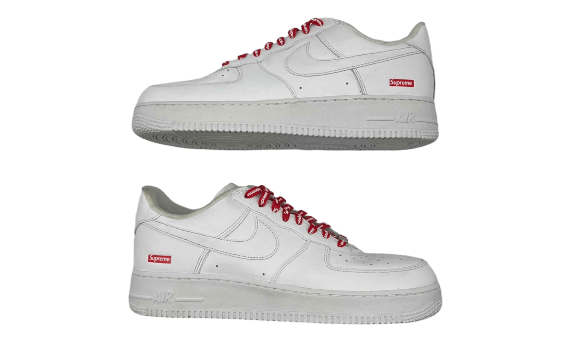 Nike Air Force 1 "Supreme" White (PreOwned)