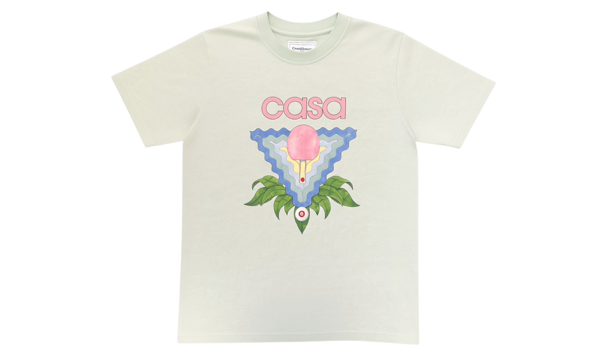 Casablanca Memphis Icon T-shirt Green (PreOwned)