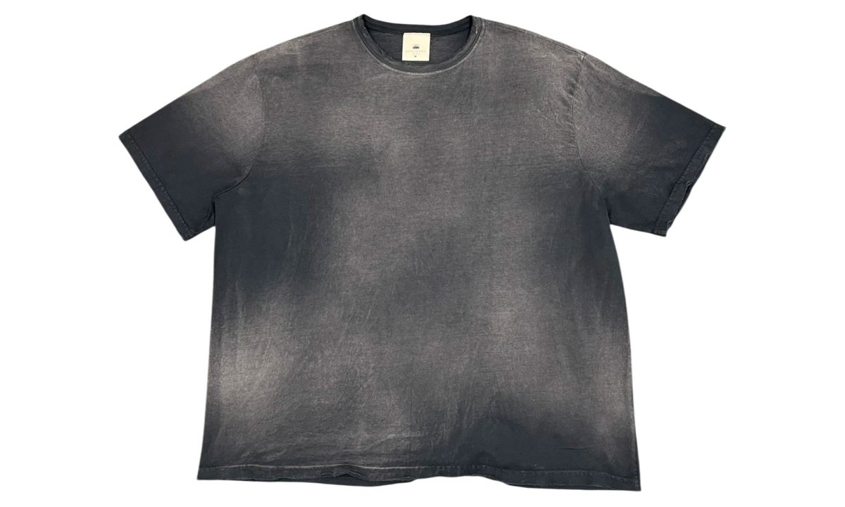 Moojimoojius Oversized Crop T-Shirt / Sun Fade Black