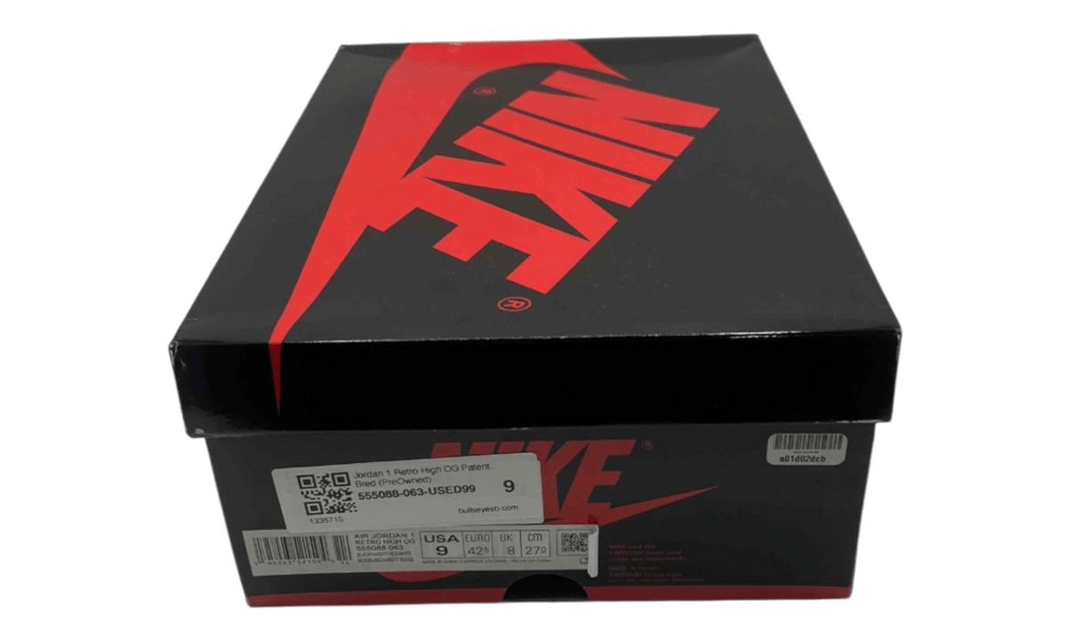 Jordan 1 Retro High OG Patent Bred (PreOwned)