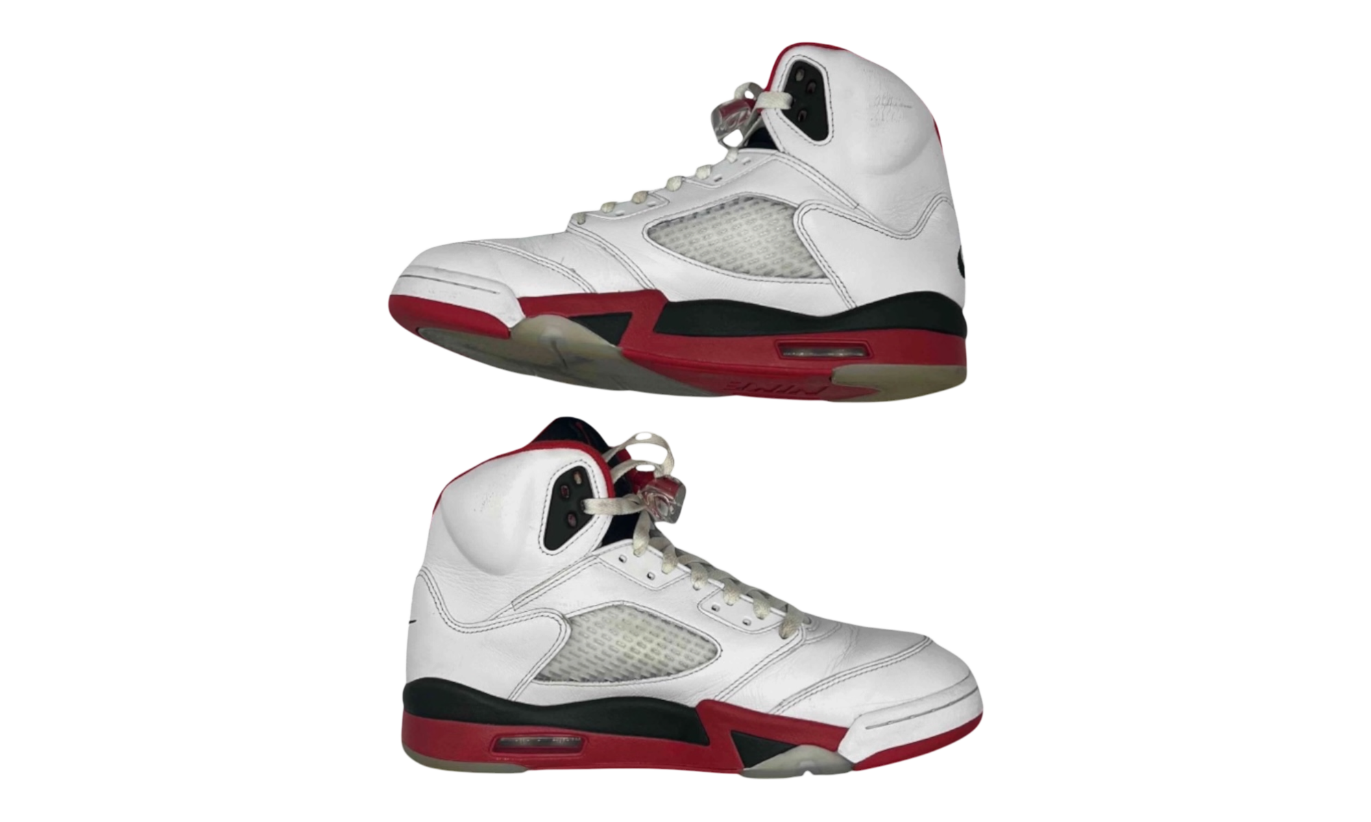 Air Jordan 5 Retro "Fire Red" Black Tongue 2025 (PreOwned) (No Box)