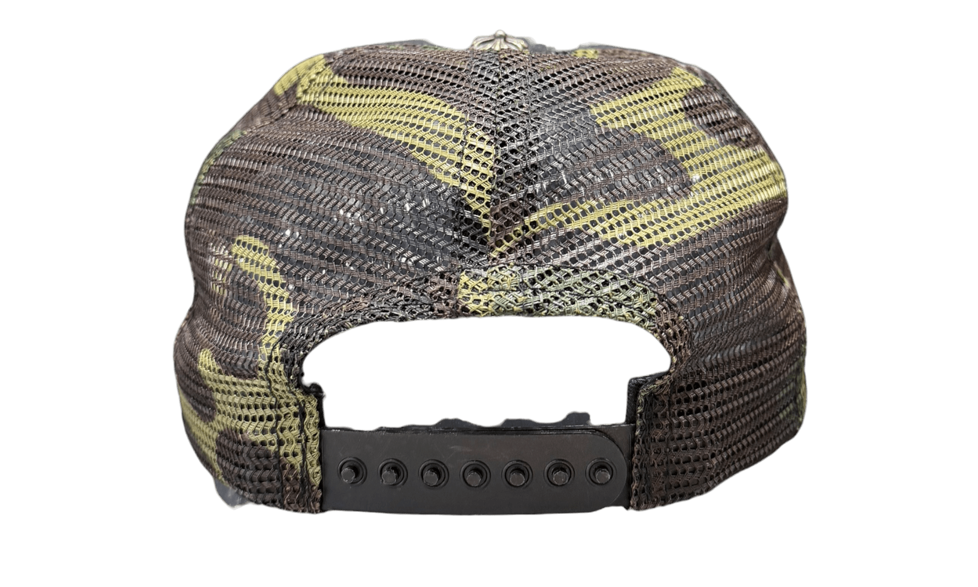 Chrome Hearts Black/ Camo Back Trucker (PreOwned)