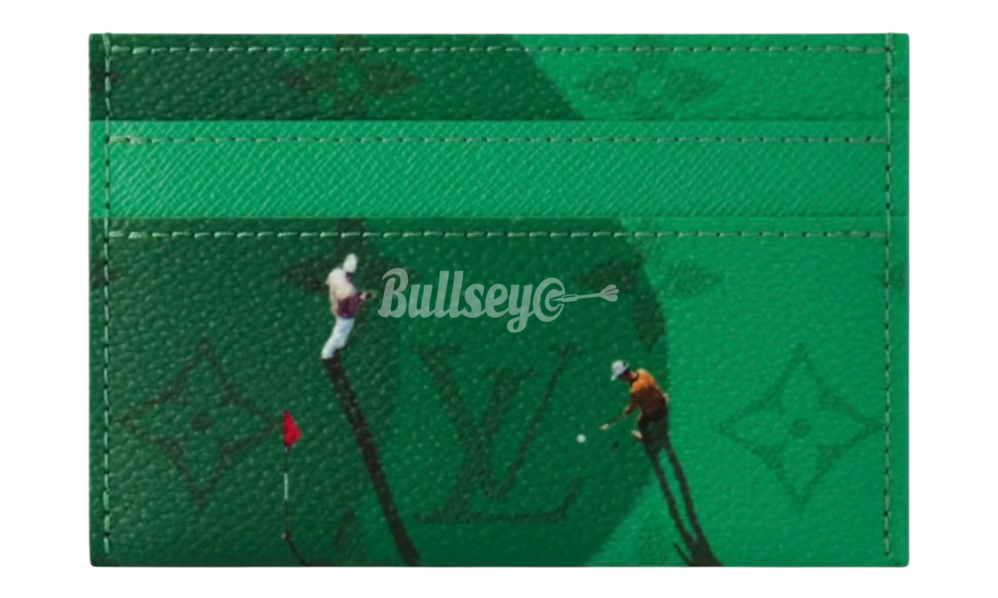 Louis Vuitton Golf Card Case Green