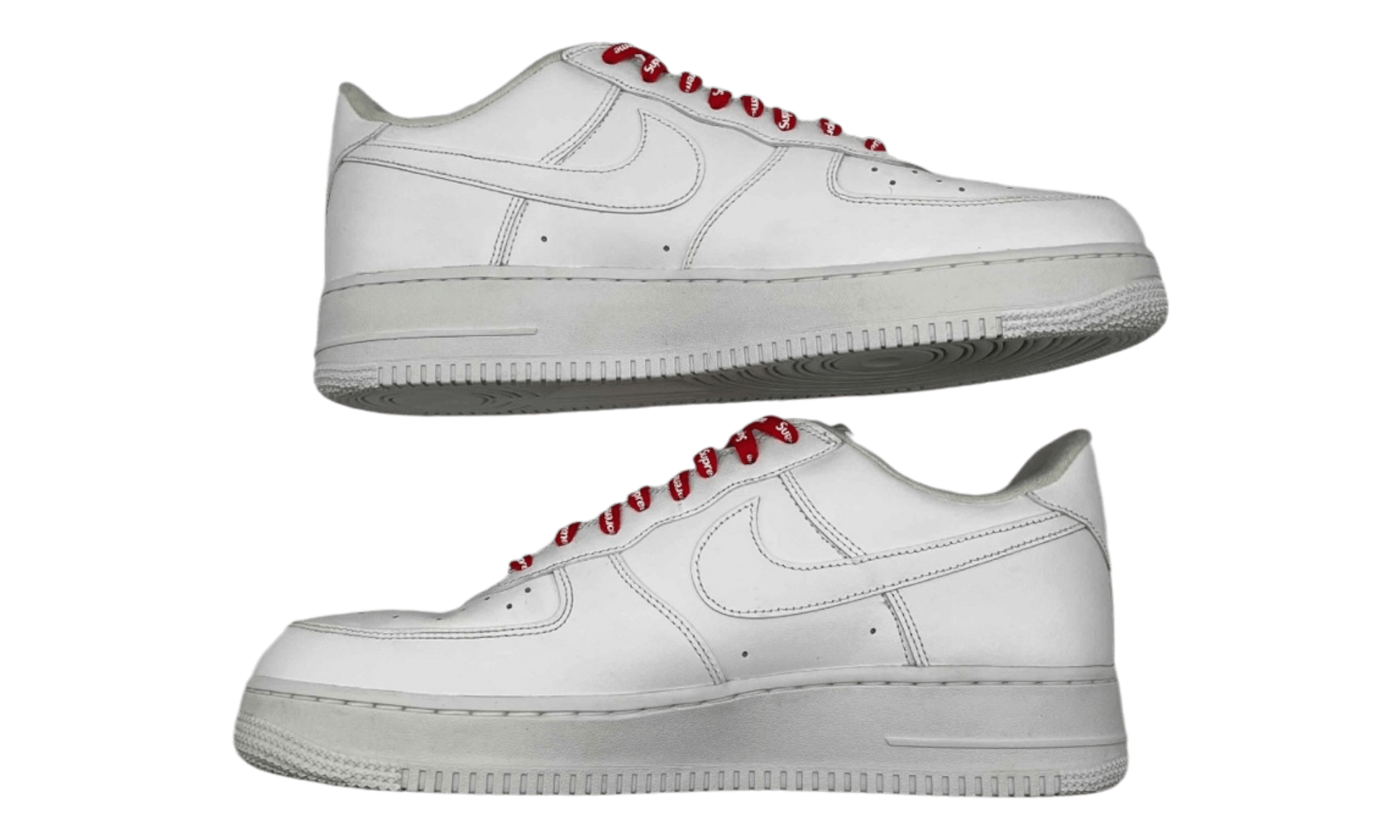 Nike Air Force 1 "Supreme" White (PreOwned)