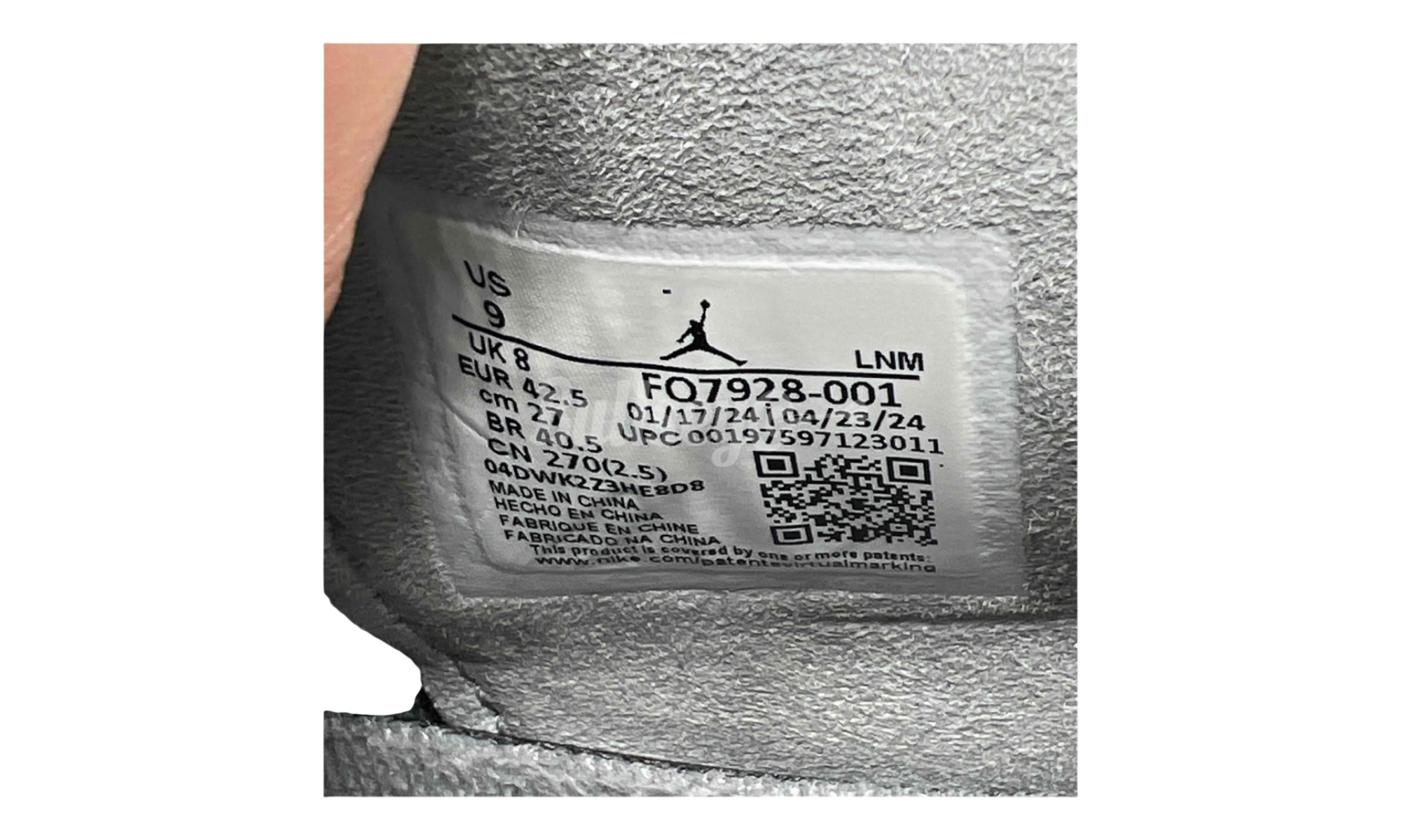 Air Jordan 4 Retro SE "Paris Olympics Wet Cement" (PreOwned)