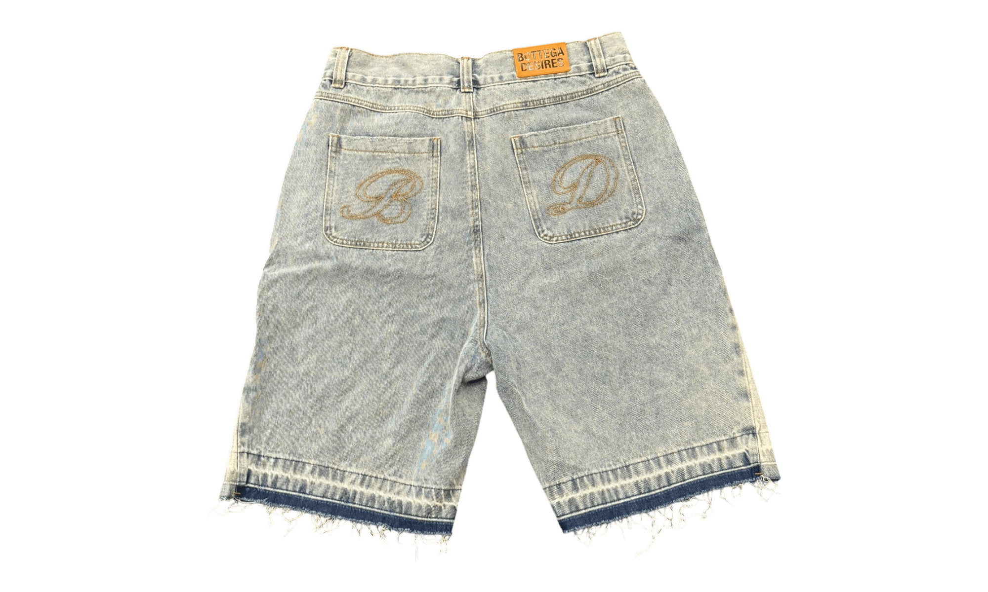Bottega Desires Denim Blue Shorts (PreOwned)