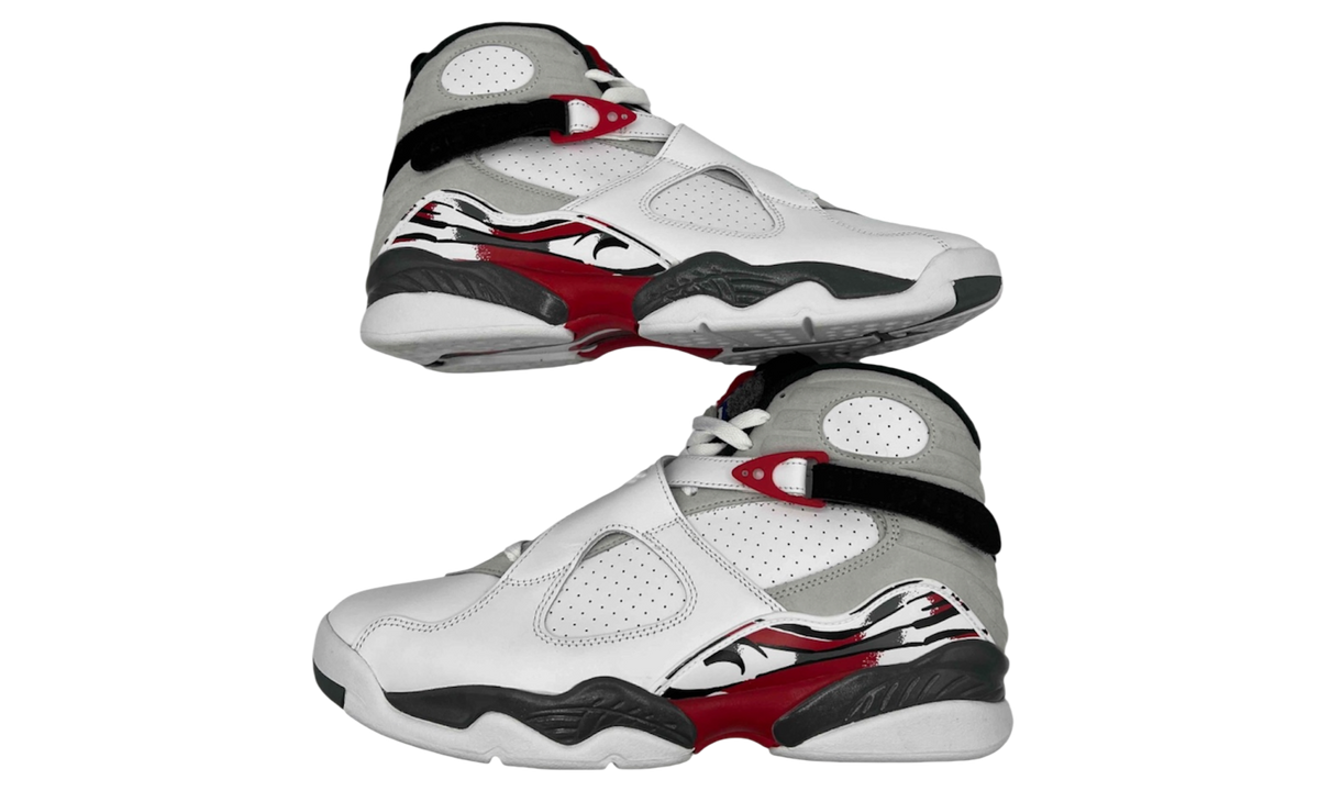Jordan 8 Retro White True Red (2025)(Preowned)