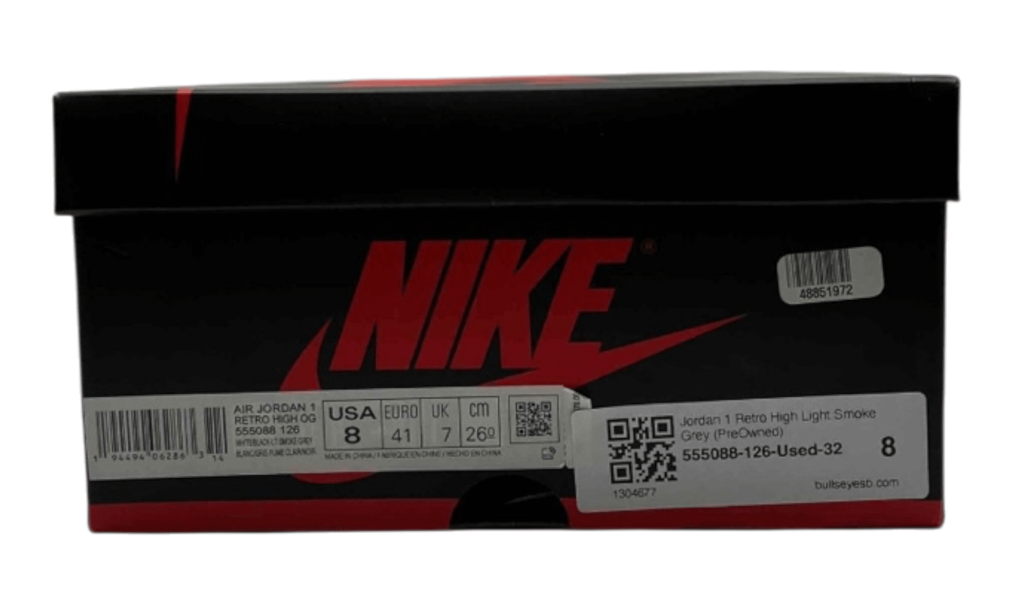 Jordan 1 Retro High Light Smoke Grey (PreOwned)