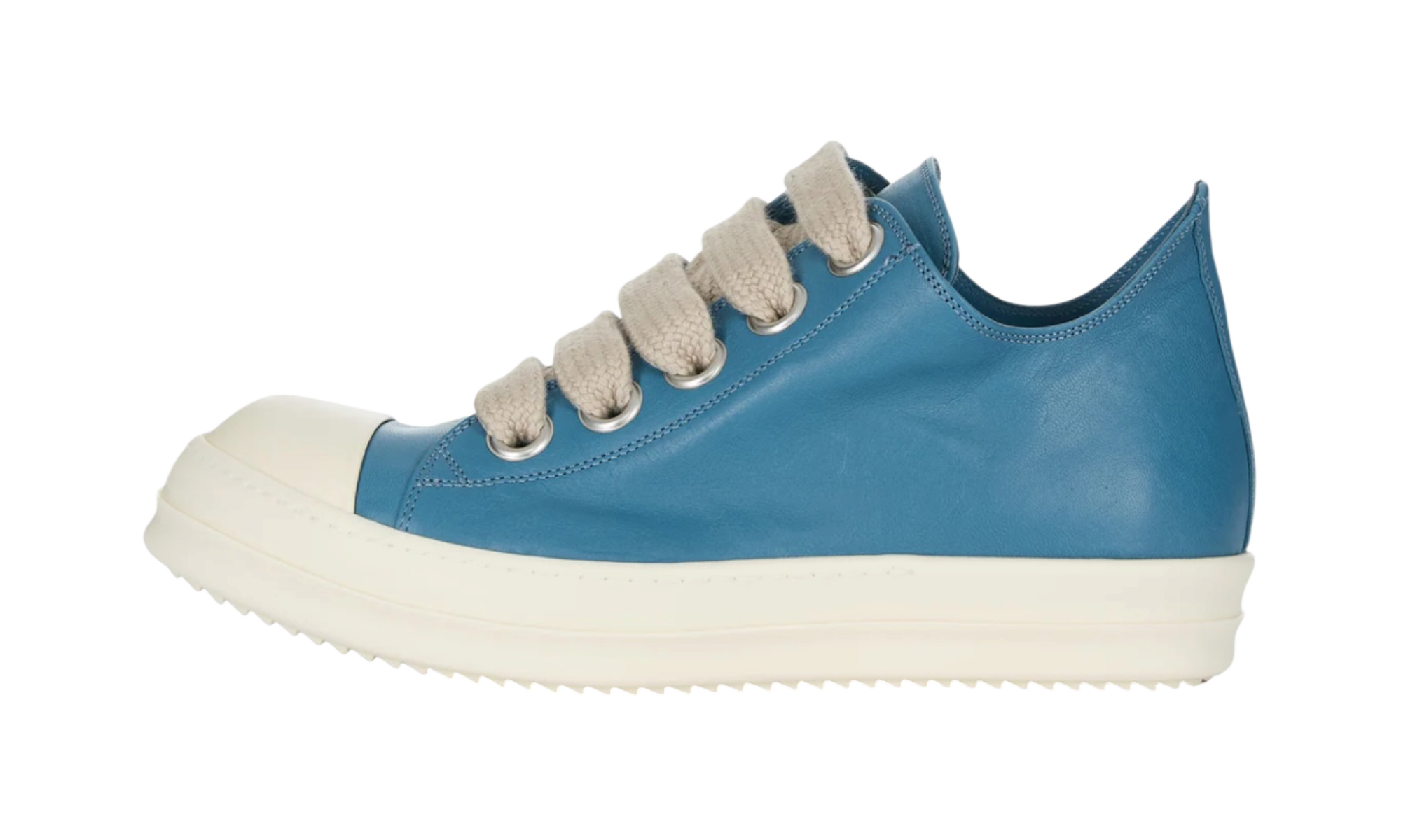 Rick Owens Blue Jumbolace Sneakers