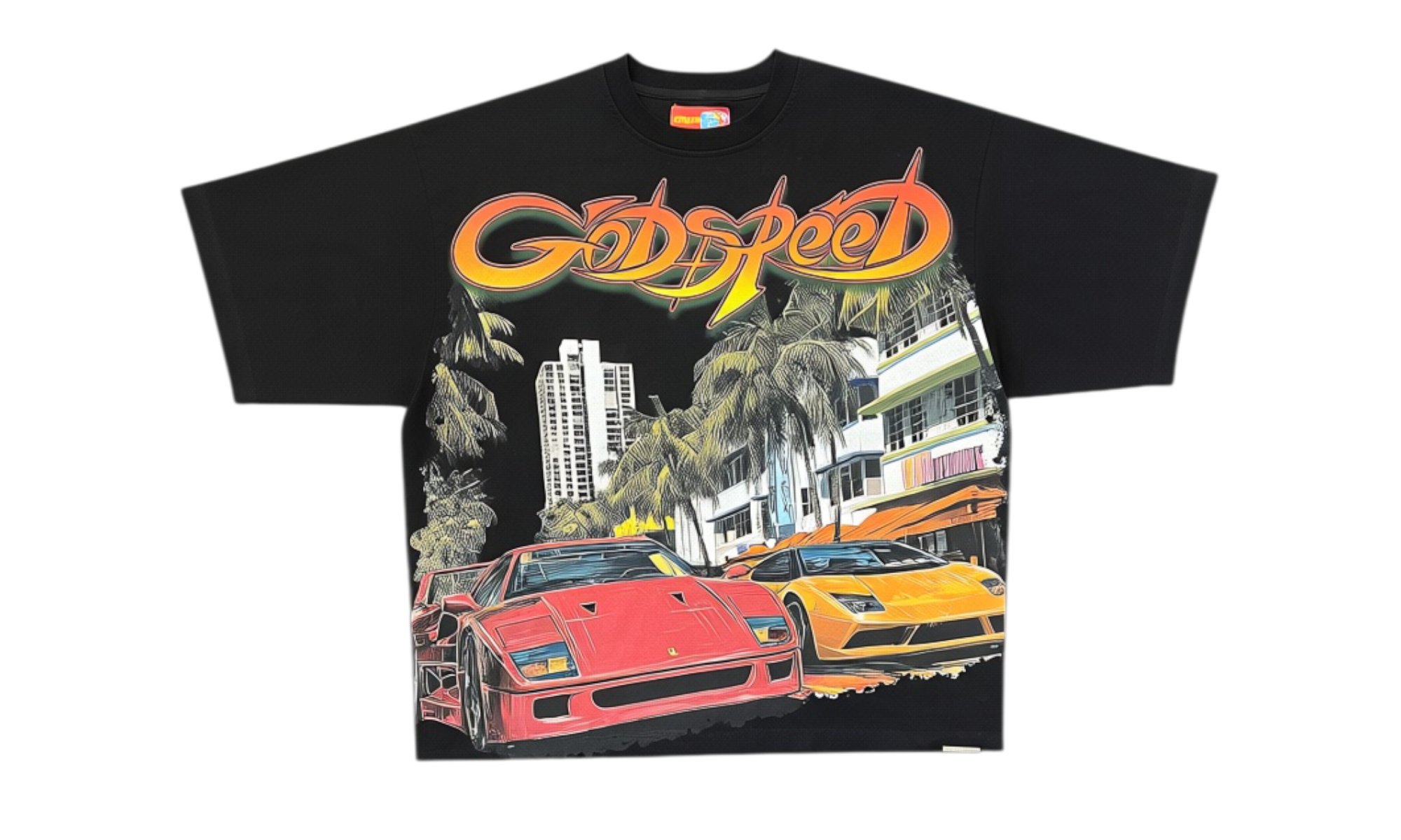 Godspeed South Beach Drive Black T-Shirt (PreOwned)