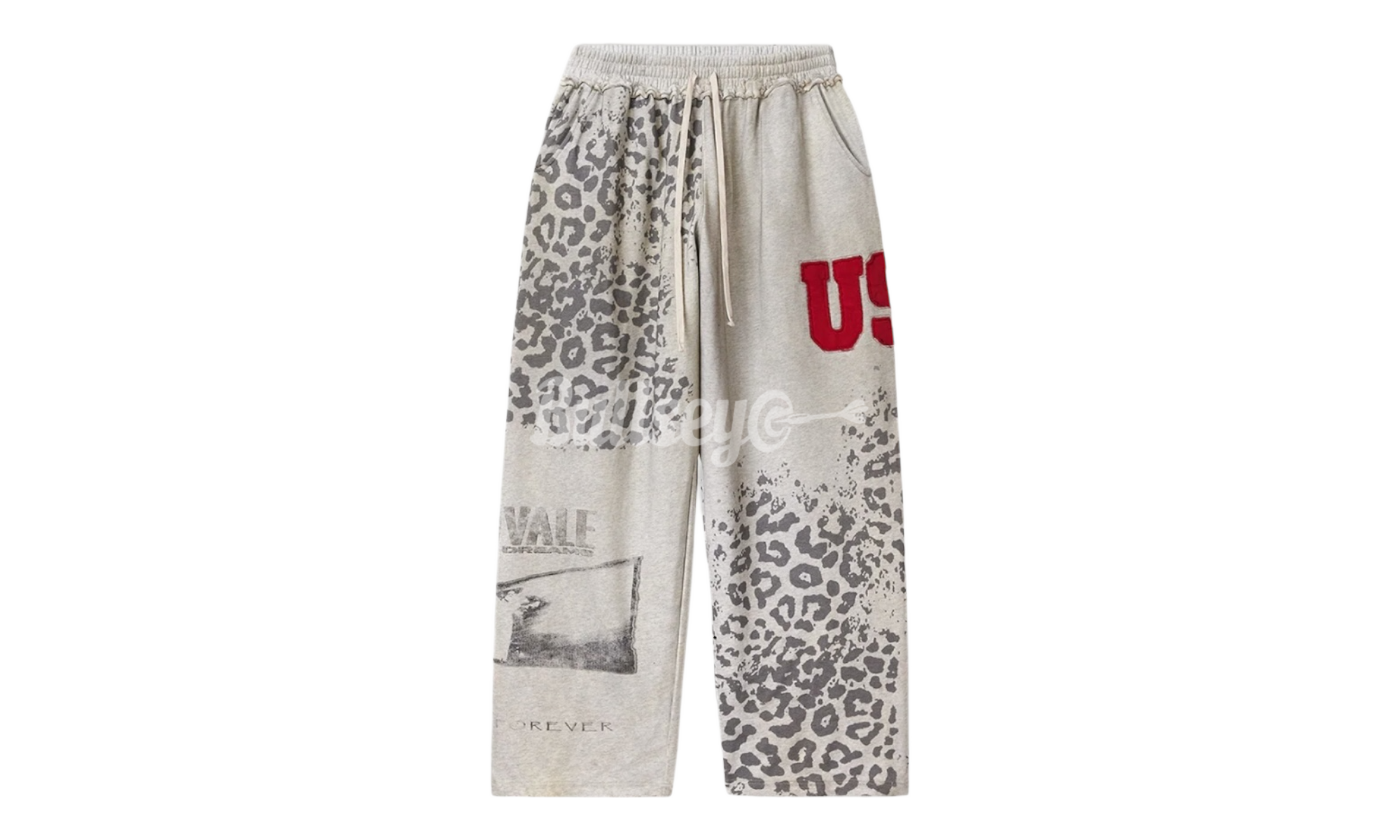Vale Forever Cheetah Grey Sweatpants