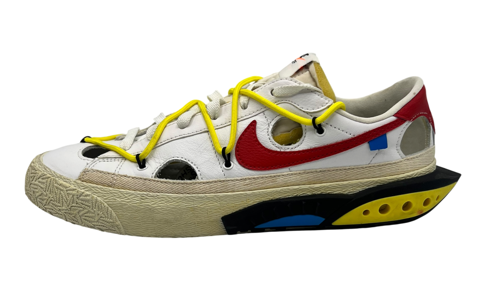 Nike Blazer Low Off-White University Red (PreOwned)