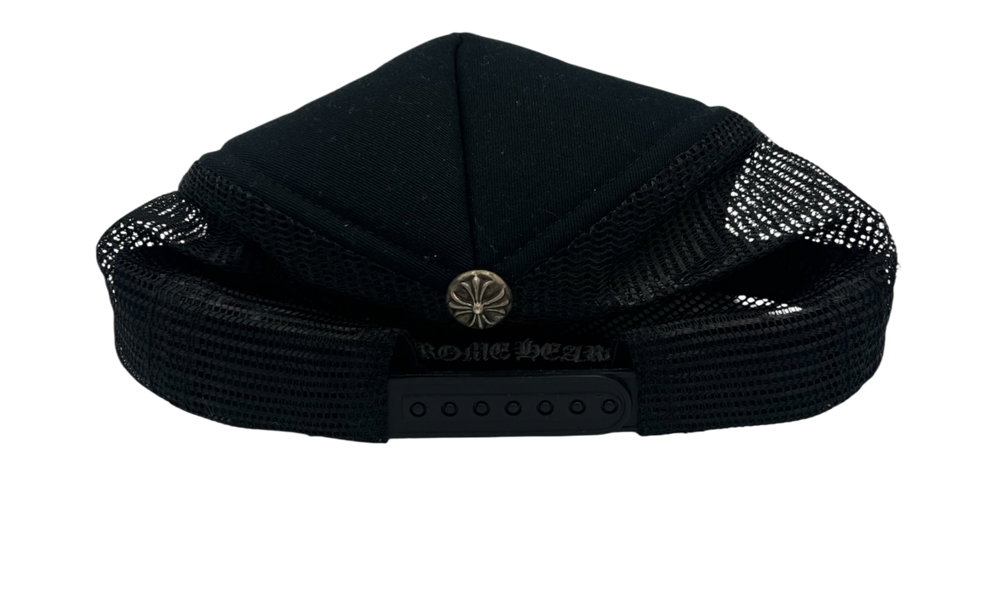 Chrome Hearts Matty Boy Chomper Black Trucker Hat (PreOwned)