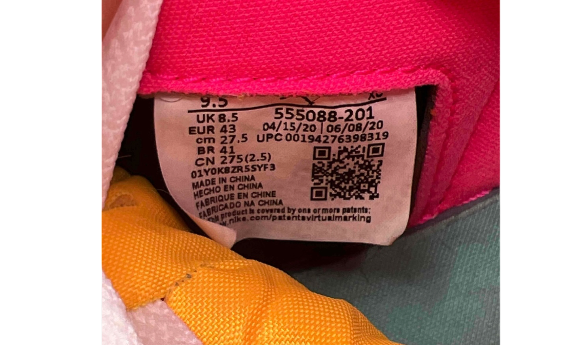 Jordan 1 Retro High Tokyo Bio Hack (PreOwned)