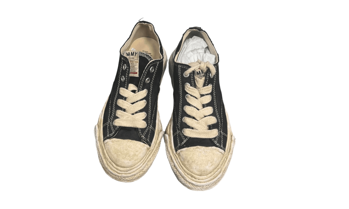 Maison Mihara Yasuhiro Peterson 23 OG Dyed Sole Canvas Low Black (PreOwned)
