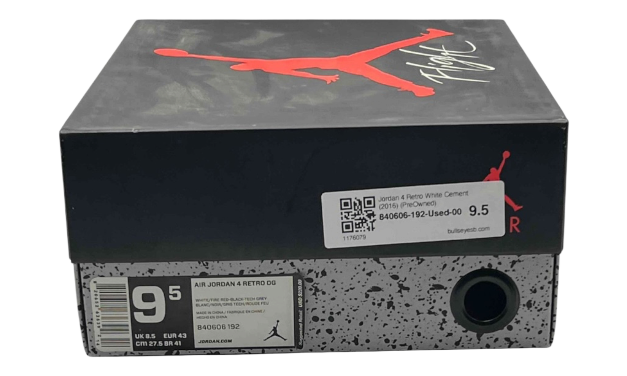 Jordan 4 Retro White Cement (2016) (PreOwned)