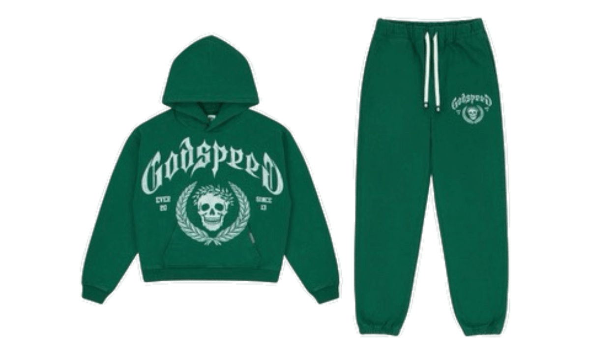 Godspeed Victor Crest Green Sweatsuit