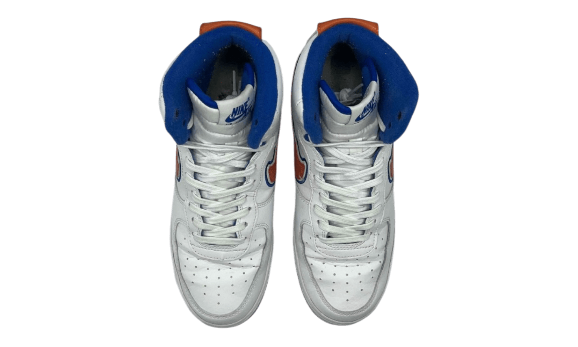 Nike Air Force 1 High Sport NBA White Team Orange Game Royal (PreOwned) (No Box)