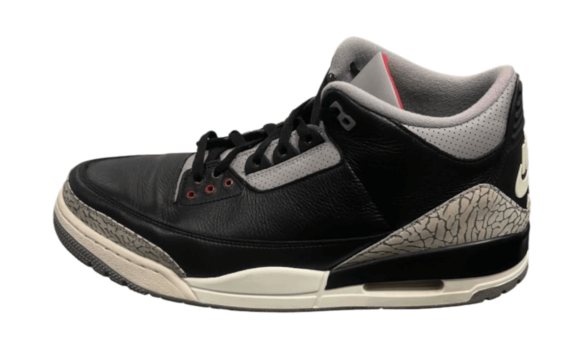 Air Jordan 3 Retro "Black Cement" (2024) (PreOwned) (No Box)